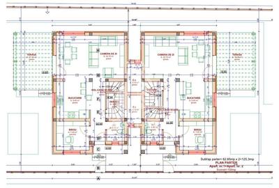 2 unitati de Duplex | 5 camere | 120mp | Teren 250 | Chisoda - 16