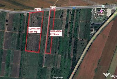 Teren de 8444 mp, în Sud