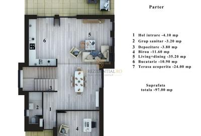 Vila individuala, P+1, 5 camere, finisaje premium, Corbeanca - 7