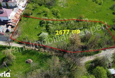 Teren de 2677 mp, în Valea Iașului