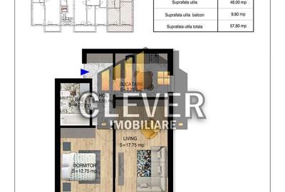 Apartament cu 2 camere în Theodor Pallady - 2