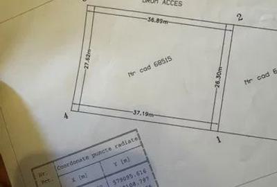 Teren de 998 mp, în Pruni