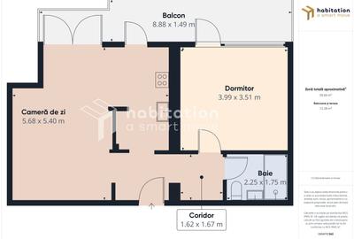 Apartament cu 2 camere decomandat, mobilat în Dumbrăvița - 18