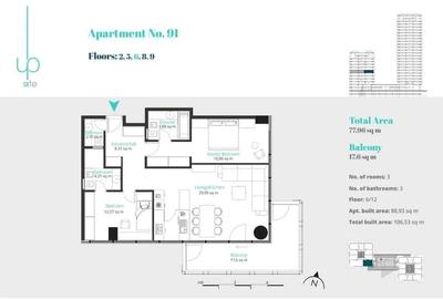 UpSite by Atenor | 3 camere | Calea Floreasca | Mall Promenada, Metrou - 6