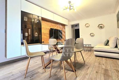 Apartament cu 3 camere decomandat, mobilat în UTA - 1