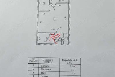 Vanzare Garsoniera decomandata sector 3 - 1
