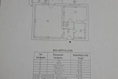 Apartament cu 2 camere decomandat, mobilat în Nerva Traian - 14
