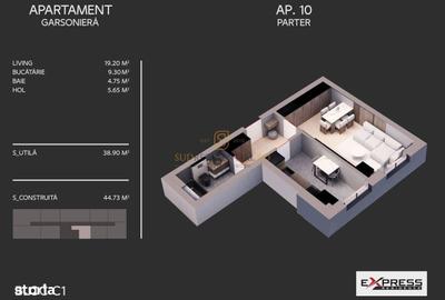 Garsonieră în Metalurgiei - 3