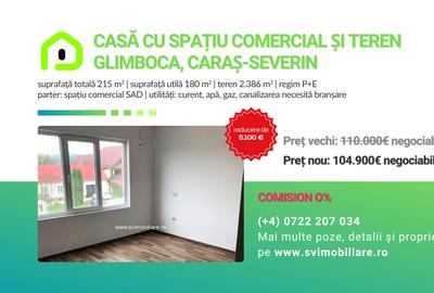 Comision 0 - Casa cu spatiu comercial si teren de 2877 m2 in Glimboca Comision 0 - Casa cu spatiu comercial si teren de 2877 m2 in Glimboca - 9