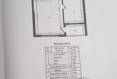 Apartament 2 camere de inchiriat in ROSE RESIDENCE III - 18