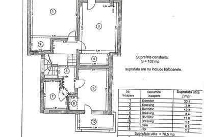 Casă cu 4 camere în Km 4 - 16