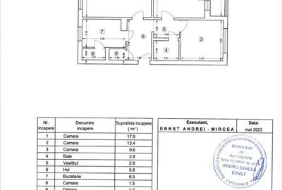 Apartament cu 3 camere decomandat în Central - 2