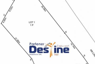 Teren de 1021 mp, în Miroslava