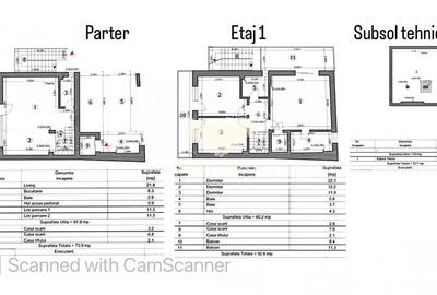 Duplex 4 camere | Dorobanti | Curte proprie | 2 Locuri de parcare - 40
