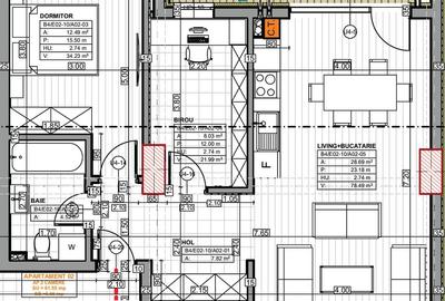 Apartament cu 2 camere în Energia - 2