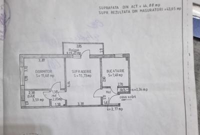 Apartament cu 2 camere semidecomandat, mobilat în Far - 10