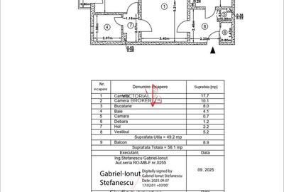 Apartament cu 2 camere semidecomandat în Vitan