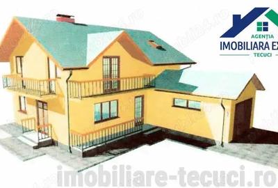 Casa la rosu cu 1000 mp teren in com Munteni, parter ?i mansarda - 13