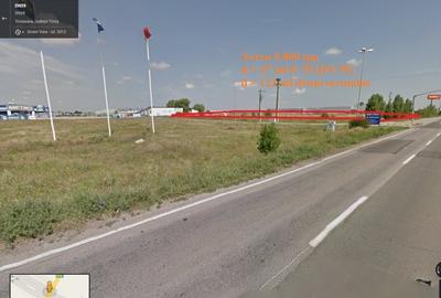 Vand teren Timisoara calea Sagului, 5.800 mp, deschidere: 47 ml - 3