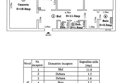 Apartament cu 3 camere decomandat, mobilat în Mircea cel Bătrân - 3