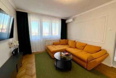 Apartament cu 2 camere semidecomandat, mobilat în Brâncoveanu