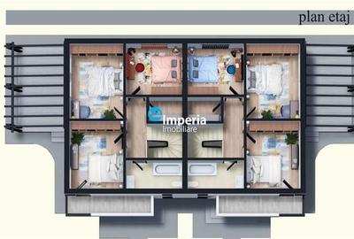 Duplex 4 cam, Coso Garaj , 2 min de centru Miroslava - 3