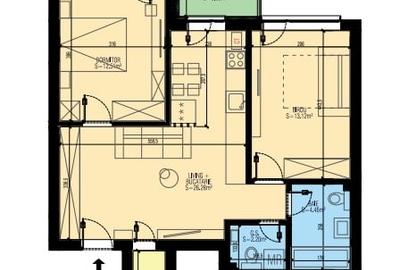 MUTARE RAPIDA || Apartament 3 camere 63mp | | - 3