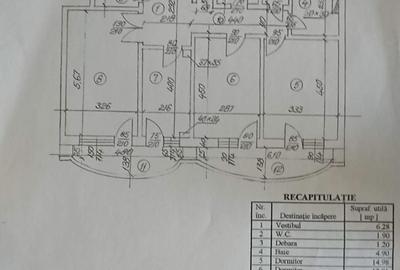 Apartament cu 3 camere decomandat în Splaiul Unirii - 18