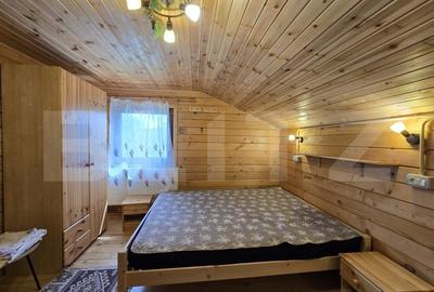 Cabana lemn cu 4 dormitoare, 120mp, teren intravilan de 1250mp - 13