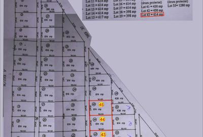 Teren de 614 mp, în Viile Noi - 1