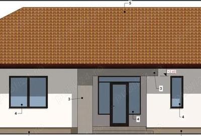Casă cu 4 camere cu Teren 535 Mp în Sângeorgiu de Mureș - 2