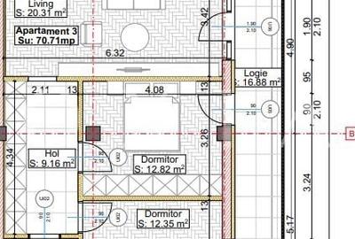 Apartament cu 2 camere semidecomandat în Giroc - 7