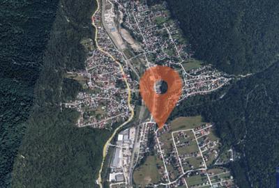 Teren intravilan Poiana Tapului. Tripla deschidere. Vedere l - 2