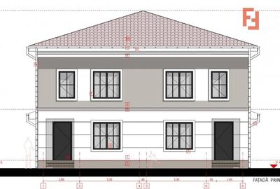 Duplex 4 camere, Sacalaz - Proiect nou Duplex 4 camere, Sacalaz - Proiect nou - 1