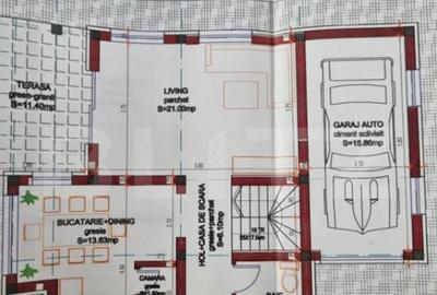 Casă cu 4 camere cu Teren 603 Mp în Someșeni - 3