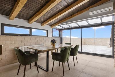 Penthouse unic pe doua niveluri - sauna si bucatarie exterioara - 1
