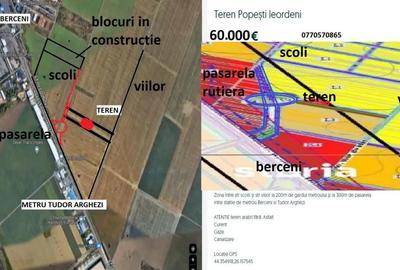 Teren de 500 mp, în Vest