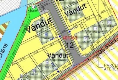 Teren Construcții intravilan de 504 mp, în Utvin - 8