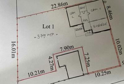 Casă cu 2 camere în Central - 1