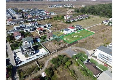 Teren Construcții intravilan de 2680 mp, în Central