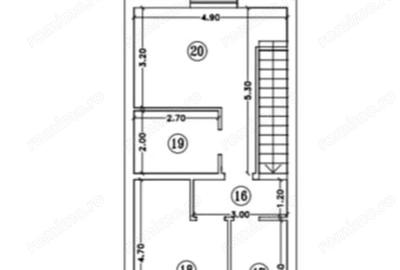 Casă cu 3 camere în Moșnița Nouă