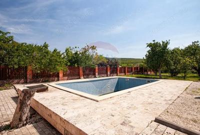 Casa cu 2 corpuri, piscina ?i 3.235 mp teren in Ghioroc - 4