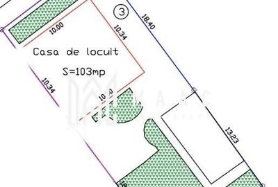 Casă individuală cu 4 camere cu Canalizare în Central - 8