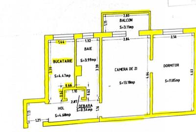 Apartament 2 Camere La Cheie - Renovat / Mobilat Recent - 11