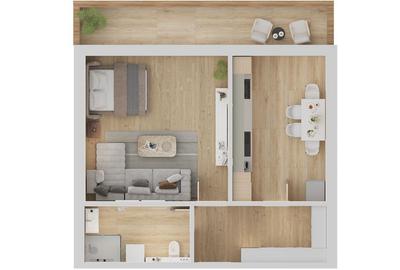 Garsonieră decomandată în 13 Decembrie - 3