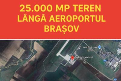 Oportunitate investițională–25.000mp teren lângă Aeroportul Internațional Brasov - 1