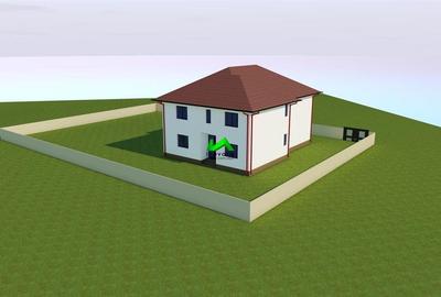 Casa la alb de vanzare 4 camere 420mp teren Sibiu Selimbar - 3