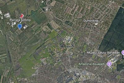 Parcela de vanzare | 635mp | Zona Torontalului - 1