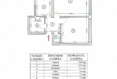 Apartament cu 2 camere decomandat în Viilor - 10