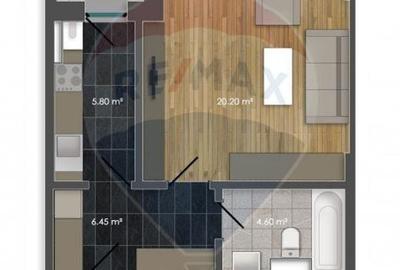 Garsoniera de inchiriat Cubic 7 Prelungirea Ghencea str Iernii - 16